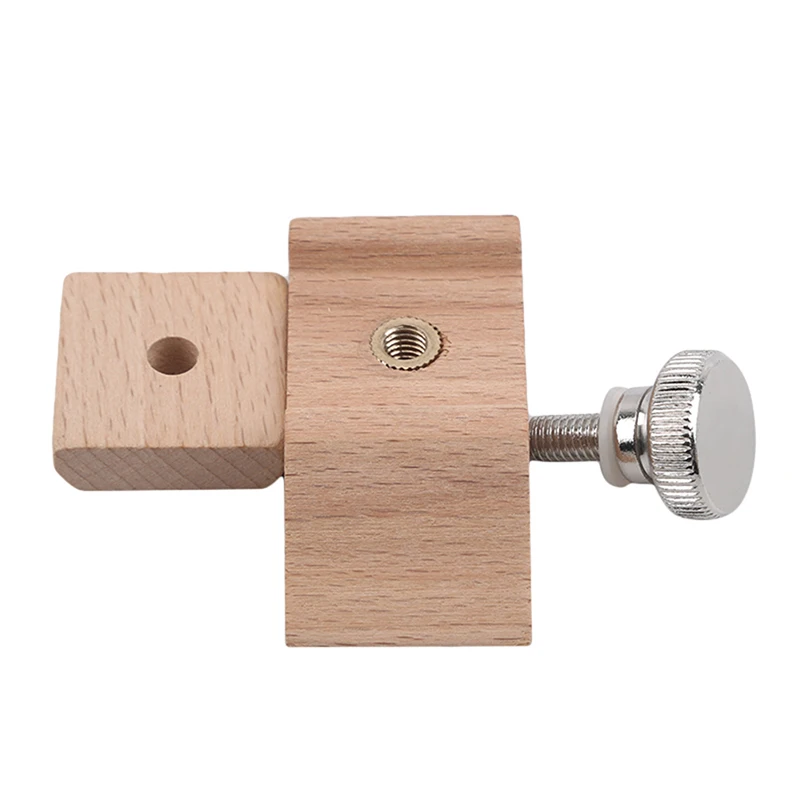 Beech Block Handmade Leather Edge Grinding Sandpaper Treatment Tool Sandalwood DIY Leathercraft Edge Tool