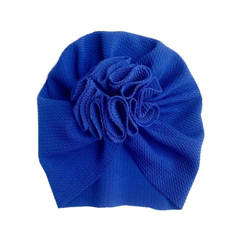 Turban Baby Girl Turbans for Babies Lovely Flower Soft Cap Bonnet Head Wraps Kids Hat Beanie Baby Girl Newborn Photography Hat