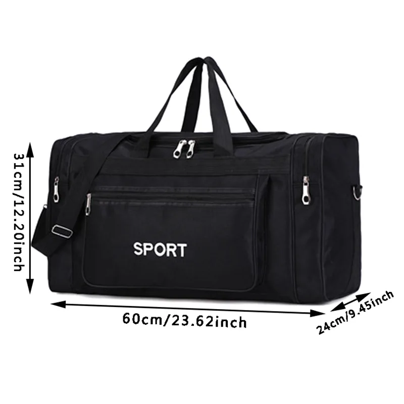Oxford Waterproof Men Travel Bags Hand Luggage Big Travel Bag Business Large Capacity Weekend Duffle Travel Bag