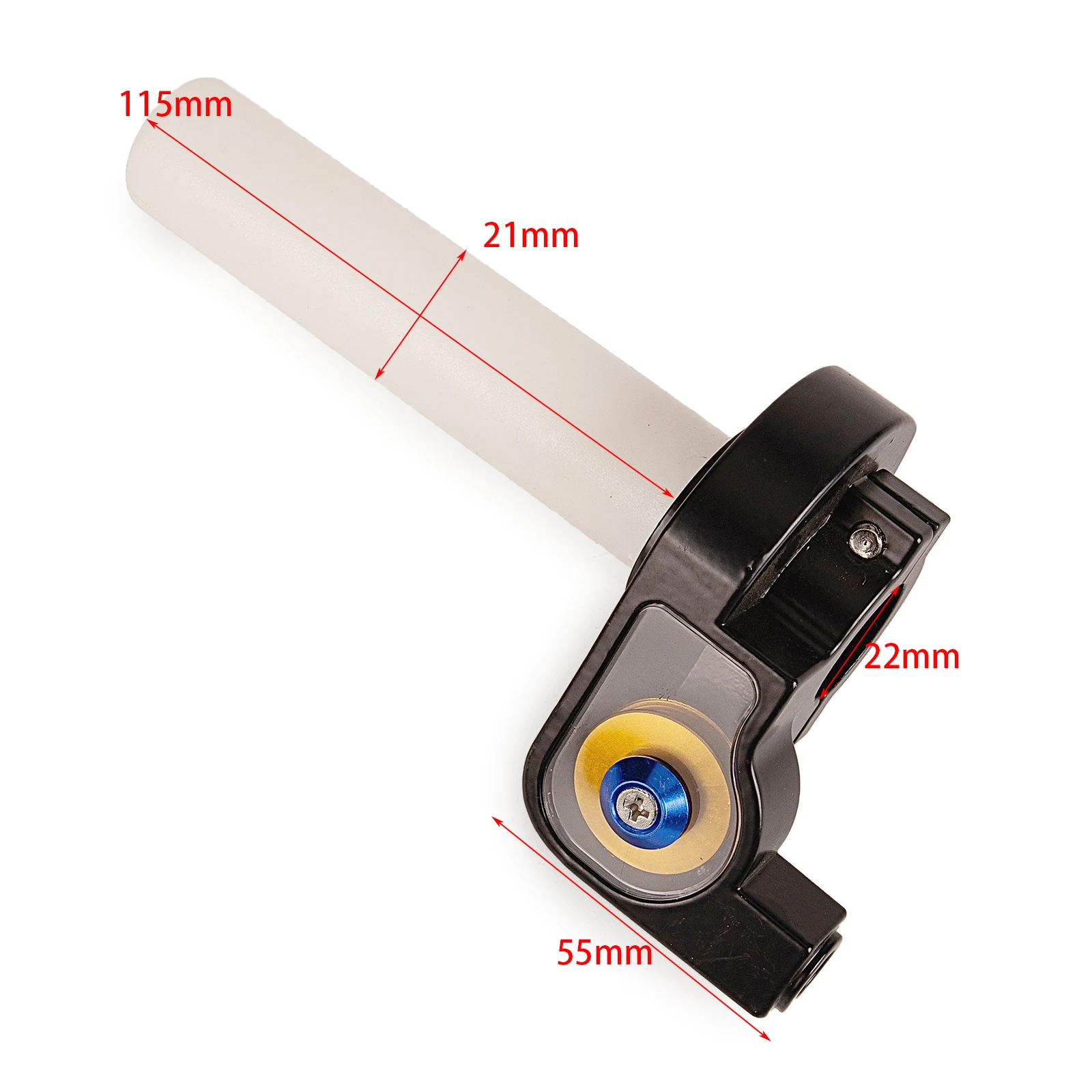 Motorcycle 22MM 7/8" Quick Turn Throttle Grips Settle Twist Gas Throttle Handle Grip For Dirt Pit Bikes ATV GPX SDG Parts