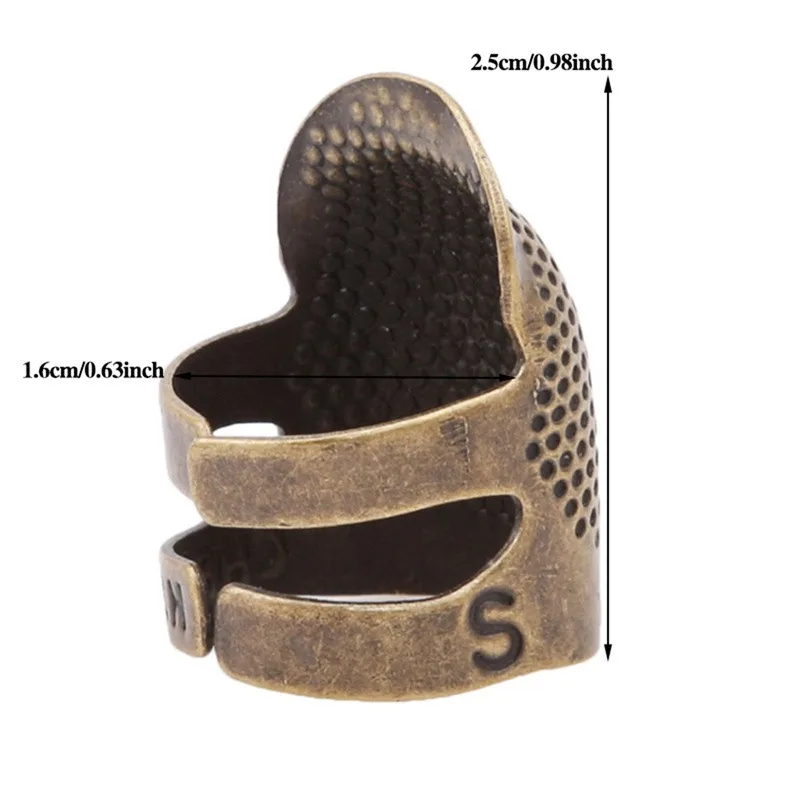 Finger Protector Antique Thimble Ring Handworking Needle Thimble Needles Craft DIY Household Sewing Tools Accessories