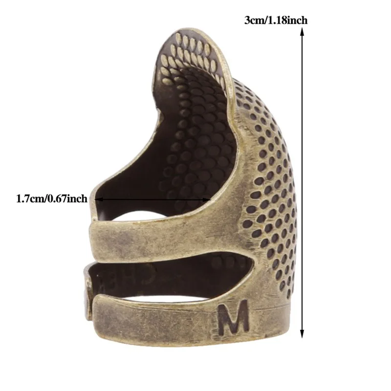 Finger Protector Antique Thimble Ring Handworking Needle Thimble Needles Craft DIY Household Sewing Tools Accessories