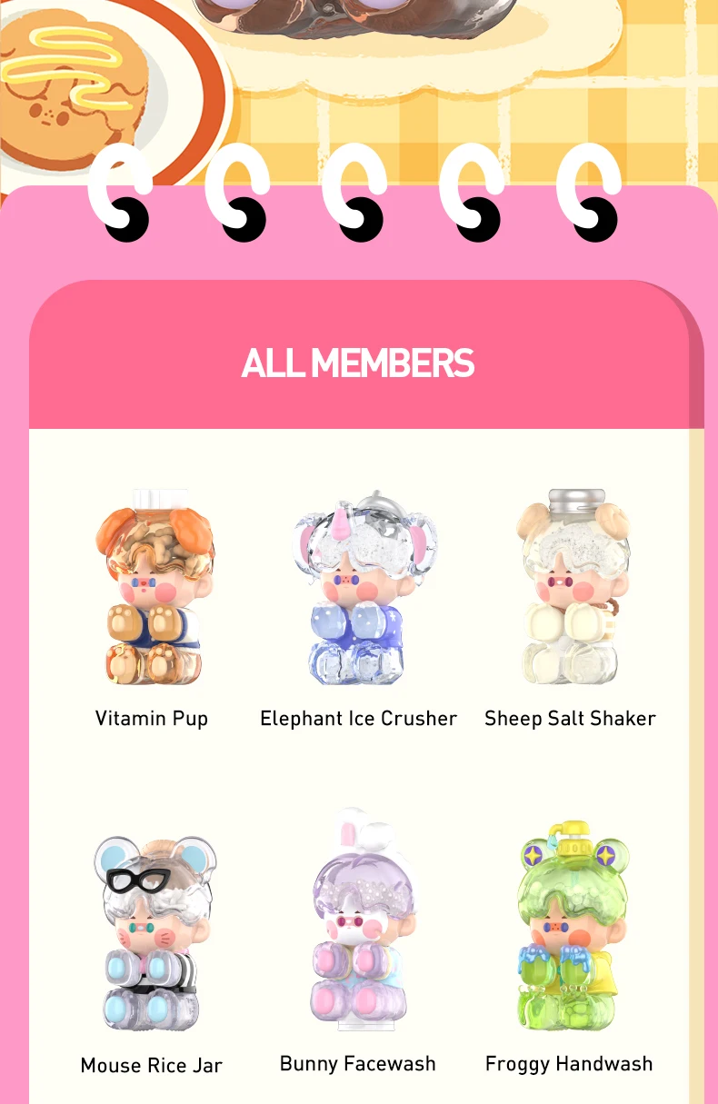 POP MART PINO JELLY in Your Life Series Mystery Box 1PC/9PCS POPMART Blind Box Anime Action Figure Cute Figurine