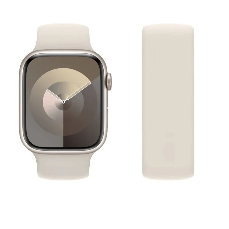 Solo loop for apple Watch Band 40mm 44mm 45mm 41mm 42mm 49mm 38mm Elastic bracelet iWatch series 3/SE/5/4/6/7/8/9/ultra 2 Strap