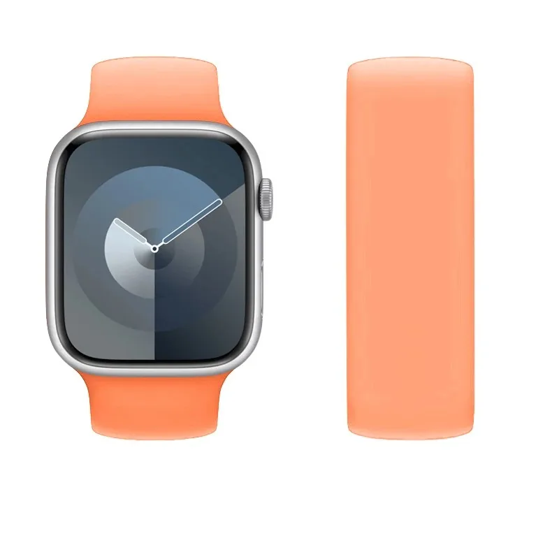 Solo loop for apple Watch Band 40mm 44mm 45mm 41mm 42mm 49mm 38mm Elastic bracelet iWatch series 3/SE/5/4/6/7/8/9/ultra 2 Strap