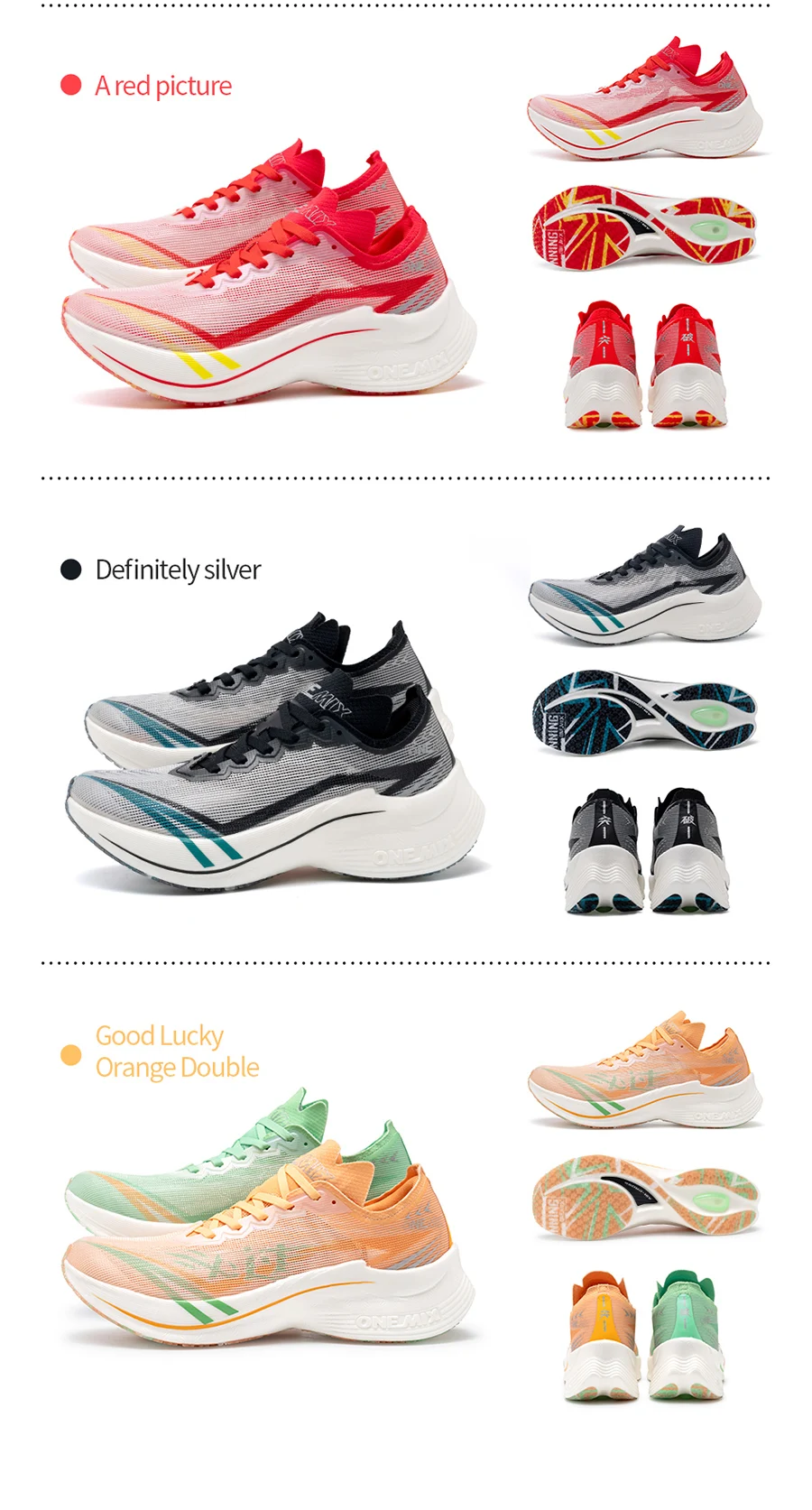 ONEMIX 2026 Tupo New Carbon Plate Marathon Running Shoe Pro Tests Stable Support For Shock-absorbing Ultralight Bounce Sneakers
