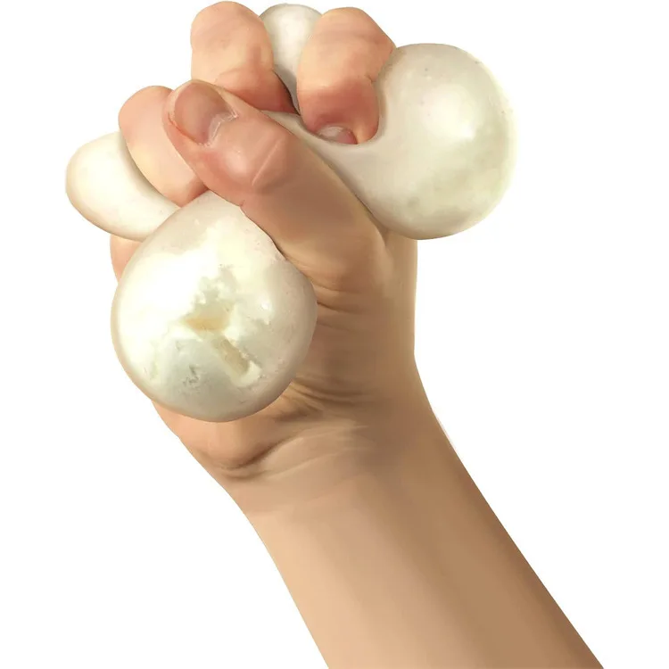 2026 New Product NeeDoh Snow Ball Crunch Snow Ball Crunch Stress Relief Toy