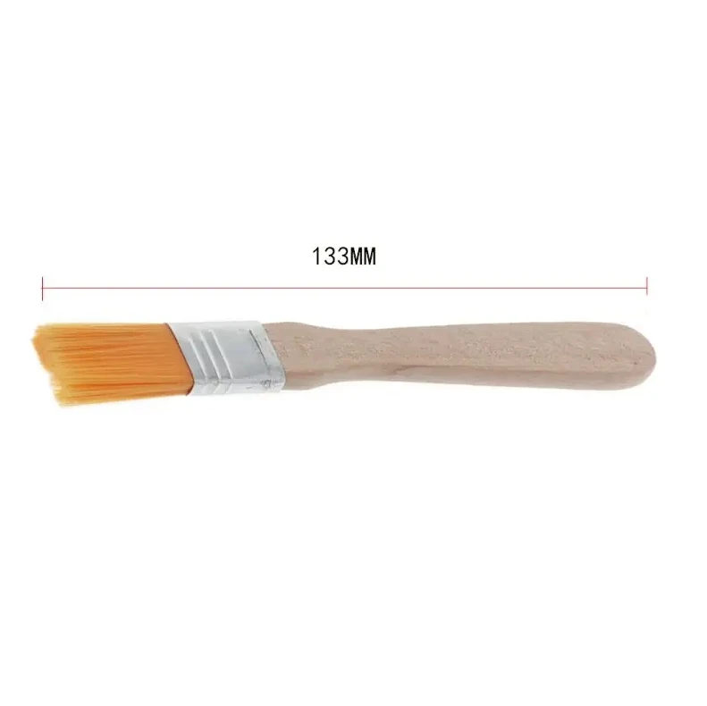 12/24/48PCS Nylon Brushes Short Wooden Handle Art Paint Brushes, Watercolor Brushes Wall Brushes Art Brushes, Cleaning Tools