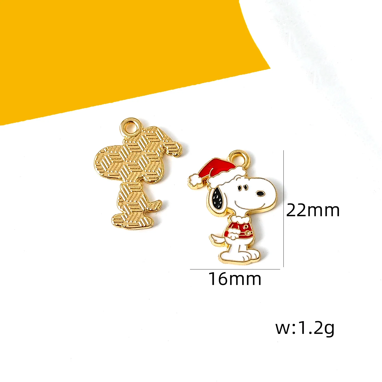 10/20/30Pcs Cute Dog DIY Keychain Metal Handmade for Making Alloy Key Chain Cute Keyring Gift for Fans