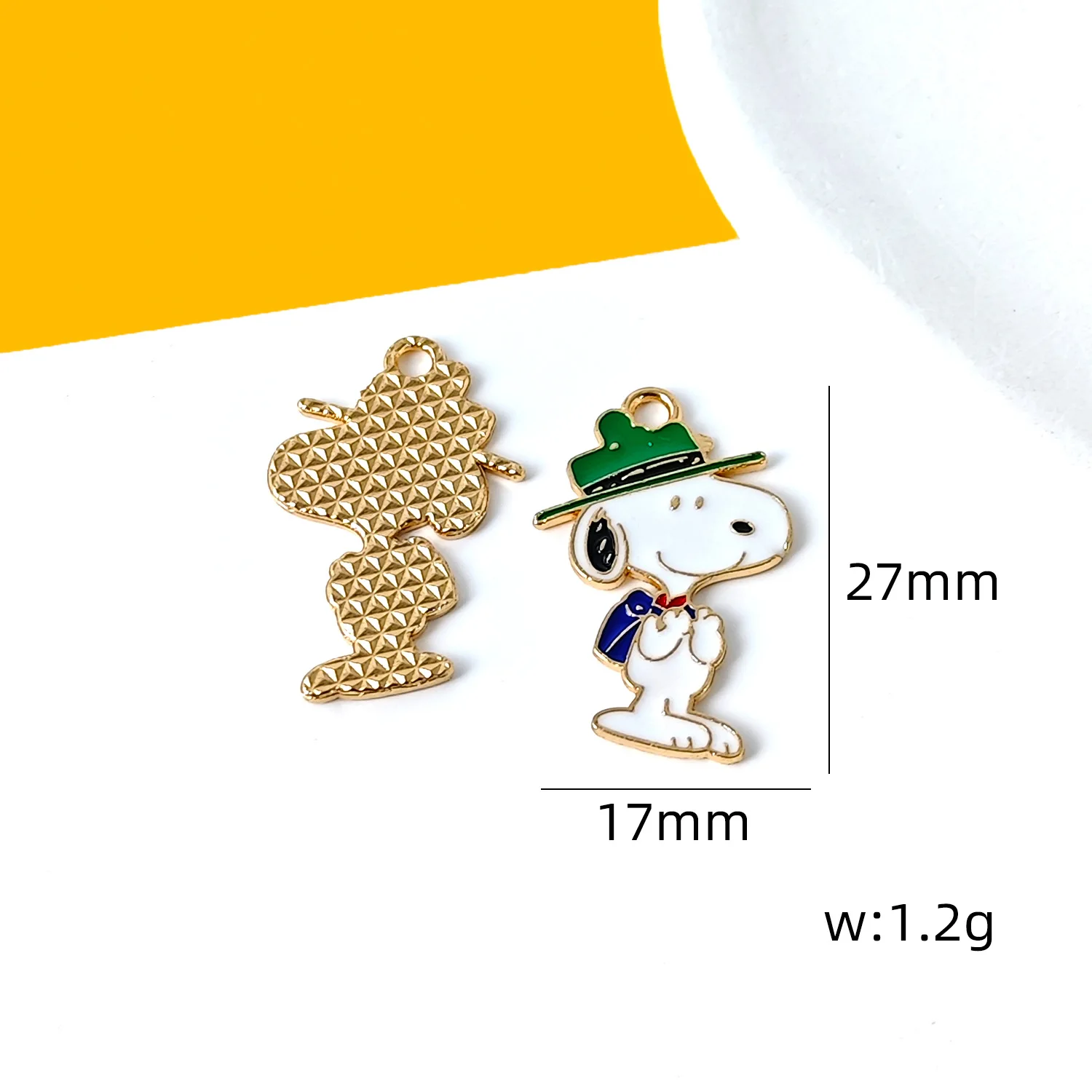 10/20/30Pcs Cute Dog DIY Keychain Metal Handmade for Making Alloy Key Chain Cute Keyring Gift for Fans