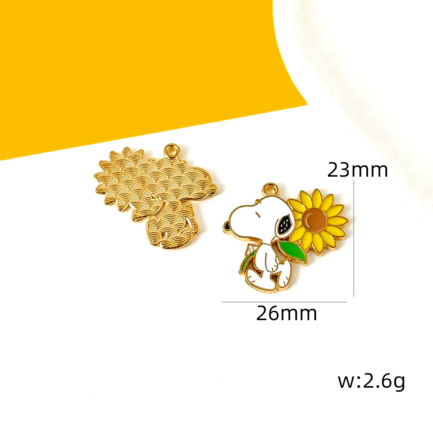 10/20/30Pcs Cute Dog DIY Keychain Metal Handmade for Making Alloy Key Chain Cute Keyring Gift for Fans