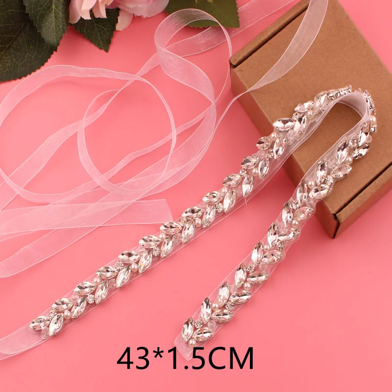 Ladies' Belt, Crystal Belt, Wedding Dress Accessories, Diamond Bridal Belt, Wedding Supplies