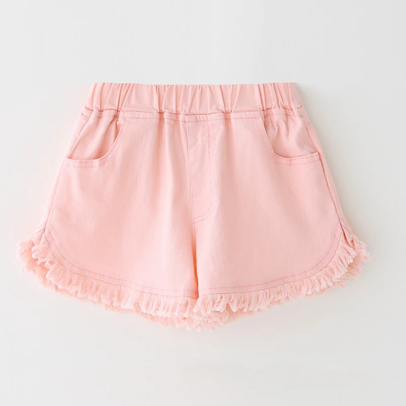 IENENS Girl Casual Shorts Kids Cotton Short Pants Five Colors Baby Bottoms Fit 4-11Y Child Casual Clothes Clothing