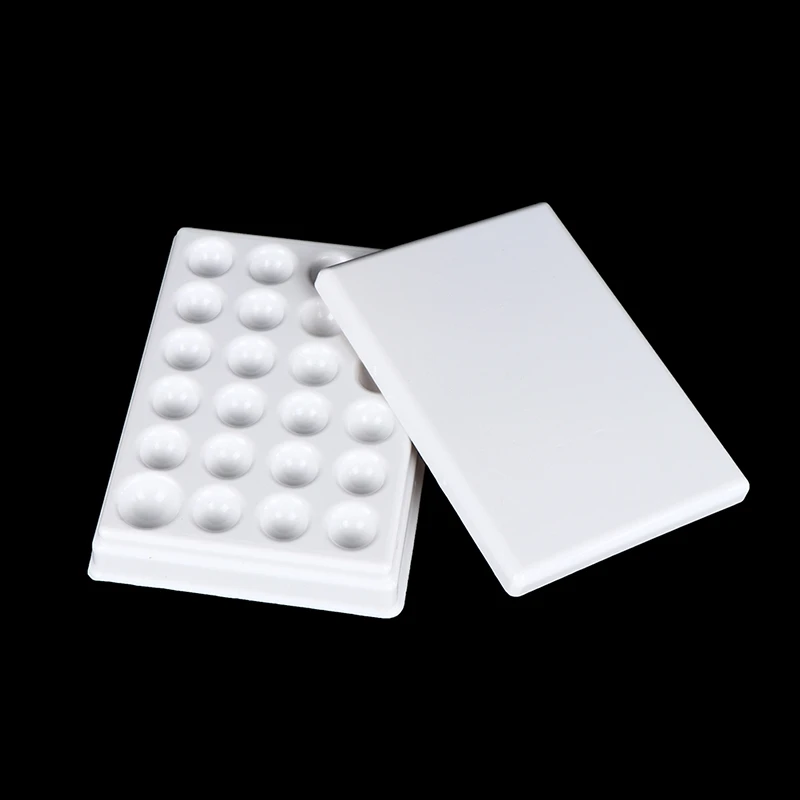 Dental Lab 24 Slot Plastic Palette Watering Plate Mixing Plate Mixing Tool
