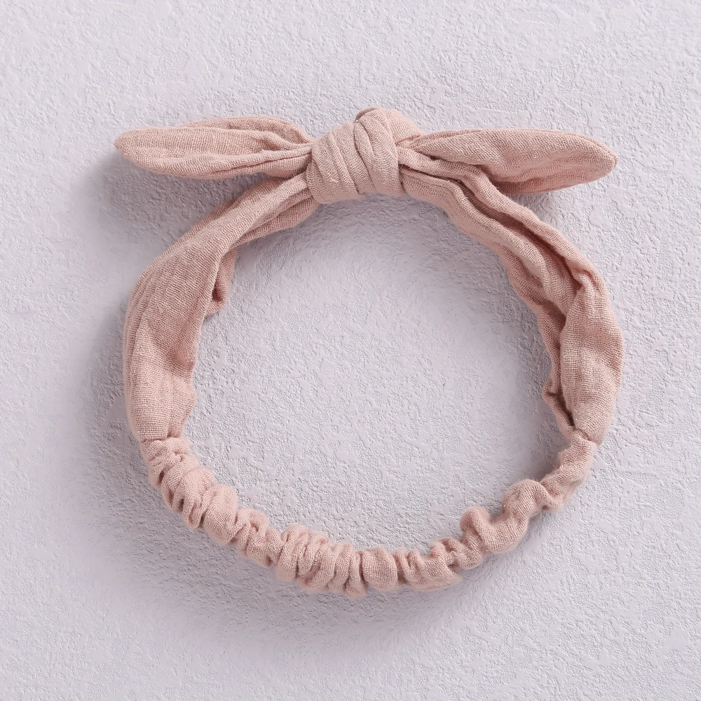 Rabbit Ears Baby Girl Headband Elastic Girl Hairband Newborn Baby Bow Headbands Bowknot Hair Accessories