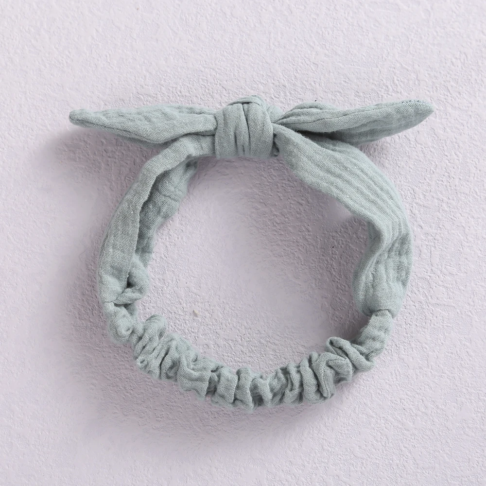 Rabbit Ears Baby Girl Headband Elastic Girl Hairband Newborn Baby Bow Headbands Bowknot Hair Accessories