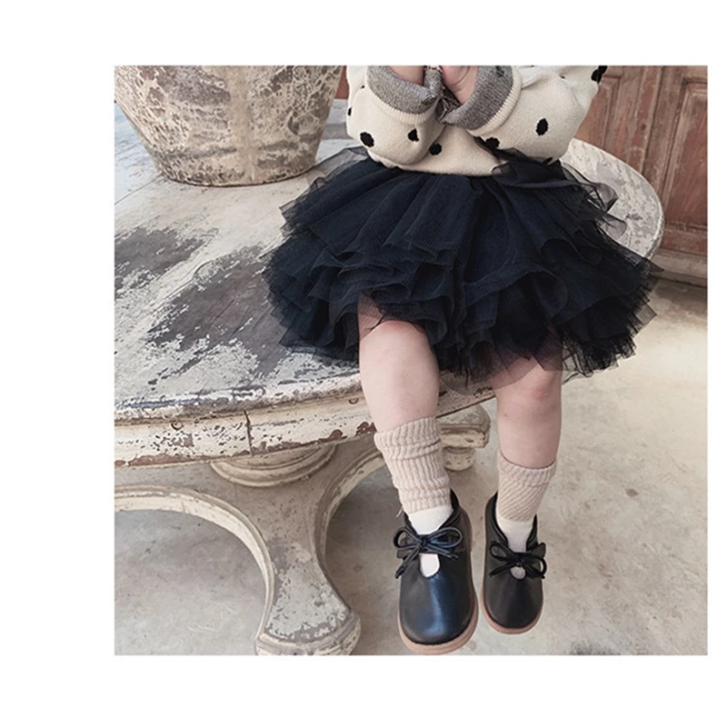 Fashion Baby Girls Tutu Fluffy Skirt Princess Ballet Dance Tutu Mesh Skirt Kids Cake Skirt Cute Girls Clothes
