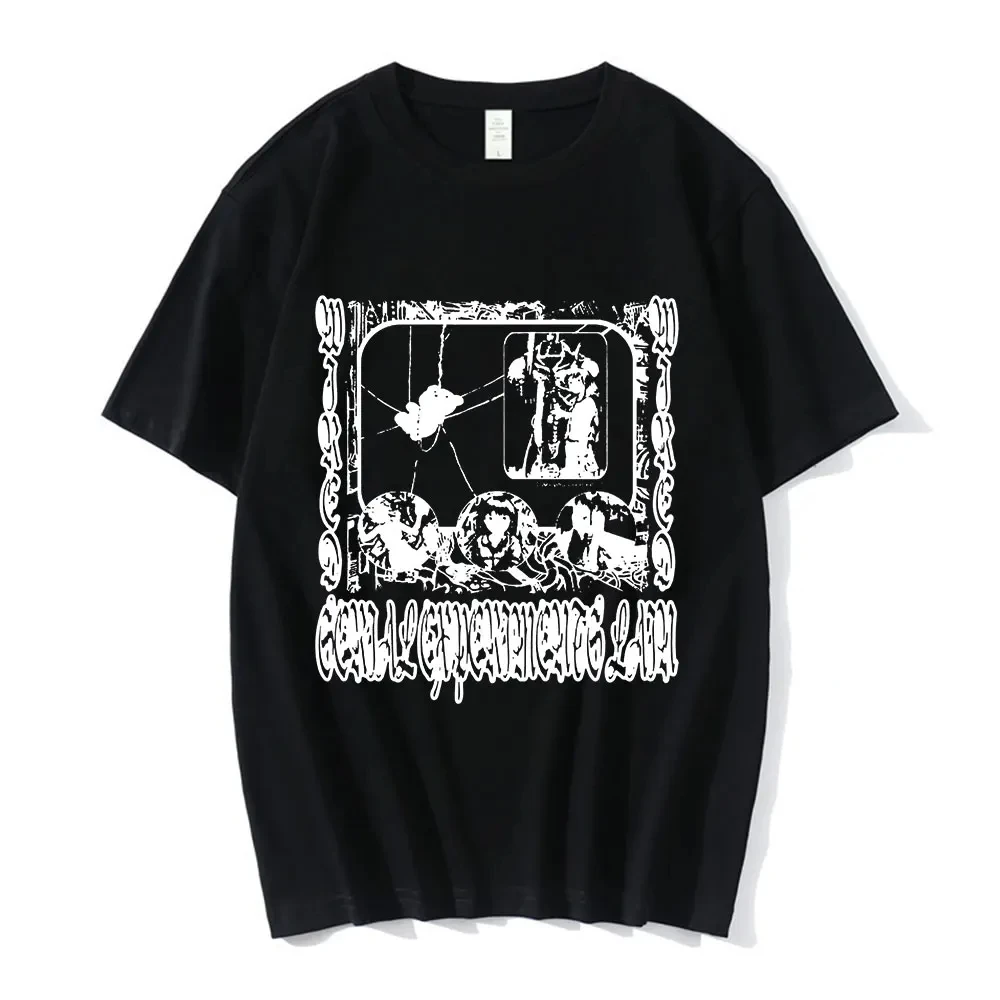 Anime Serial Experiments Lain T-Shirt Men Women Graphic T Shirts Unisex Iwakura Manga Girl Sci Fi Short Sleeve Tee Tops 62463