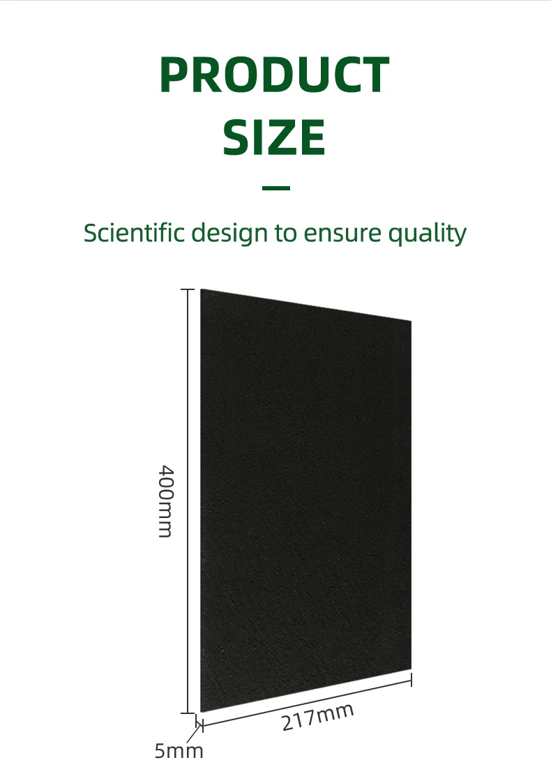 400*217*5mm Air Purifier Filter Cotton for Panasonic ZXFD35C JXH35C JDH35C VDG35C VXG35C PDF35C PXF35C