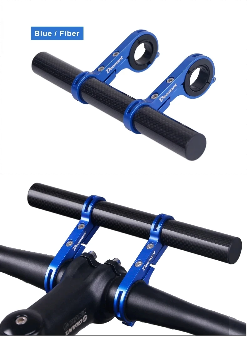 10/20/25/30cm Bicycle Handlebar Extended Bracket Bike Headlight Mount Bar Computer Holder Lamp Support Rack Alloy Fiber Stand