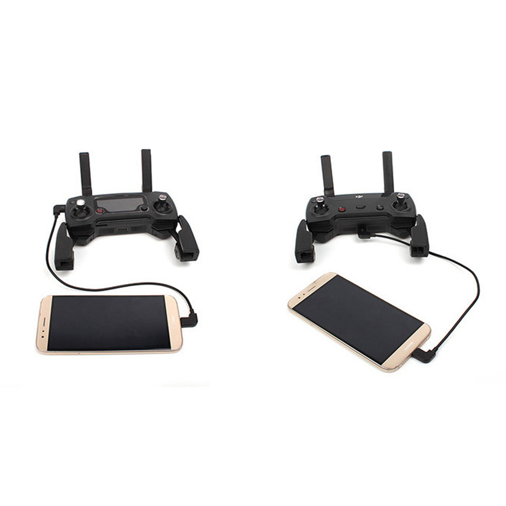 Micro Port Remote Control Data Cable Phone Tablet Line for DJI Mavic Mini / Mini SE / Air / Pro 1 / Spark / Mavic 2 Pro & Zoom