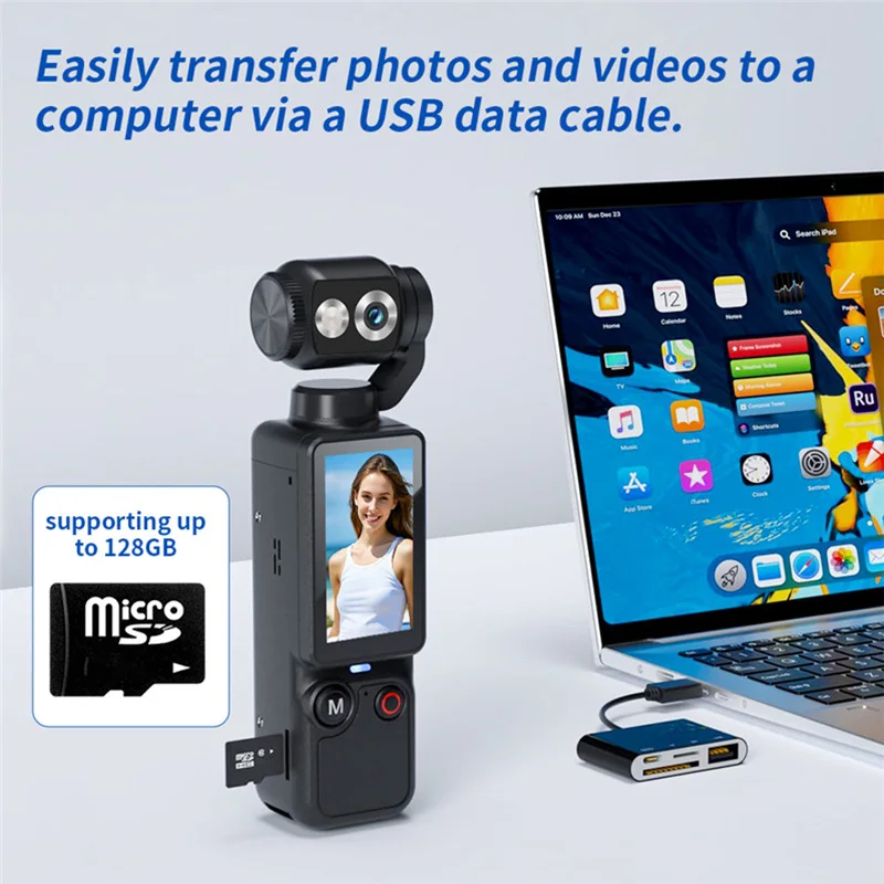 OnePlus 4K HD Wifi Sports Wearable Camera Hold In Hand Travel Bicycle Driver Recorder Mini Sports Cam For Motorcycle Vlogging