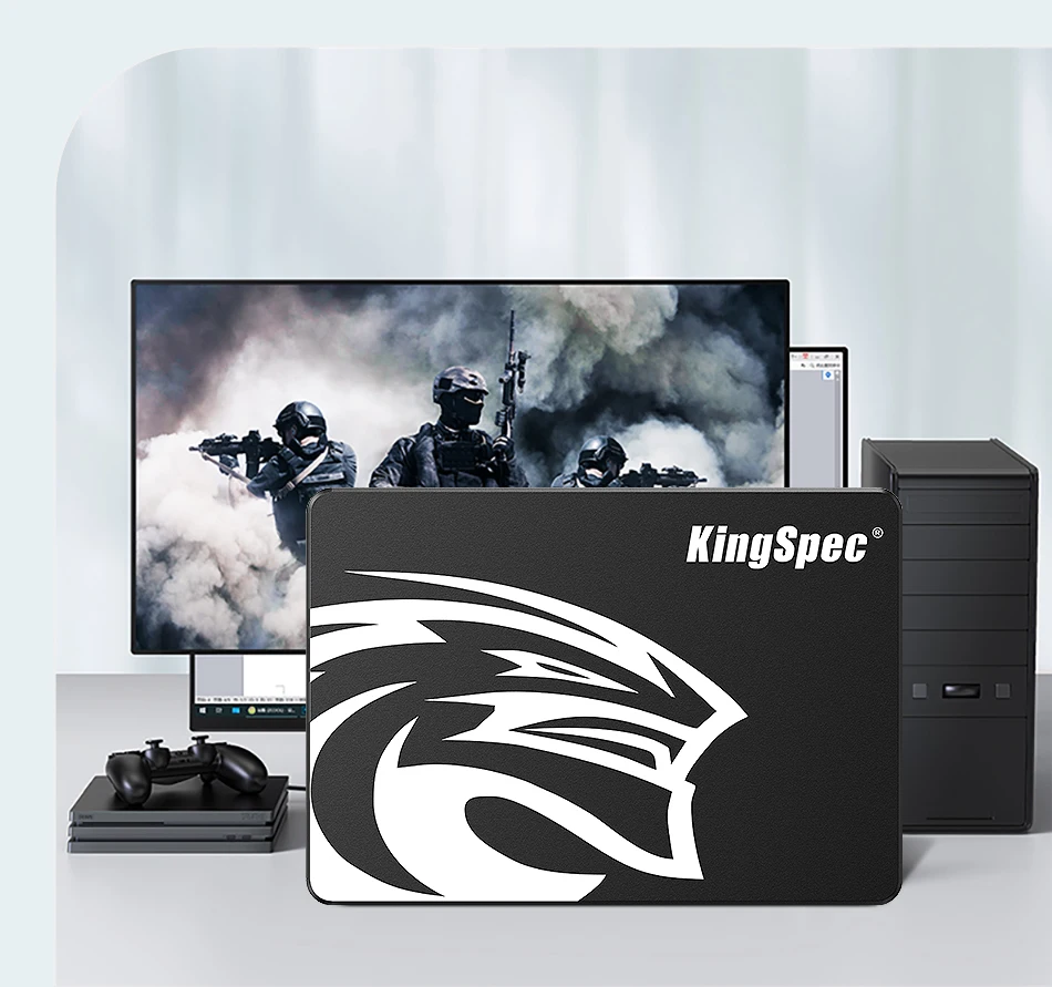 KingSpec SSD 2.5'' SATA3 256GB 64GB 128GB Hdd 512GB 1TB 2TB SSD Internal Disk Solid State Drive Hd for Laptop Desktop PC