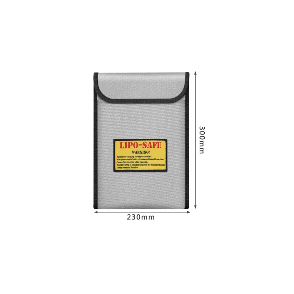 185x75x60mm Square RC LiPo Safe Bag Battery Safety Fireproof Explosionproof Guard Battery Protection Charging Sack For RC Toy