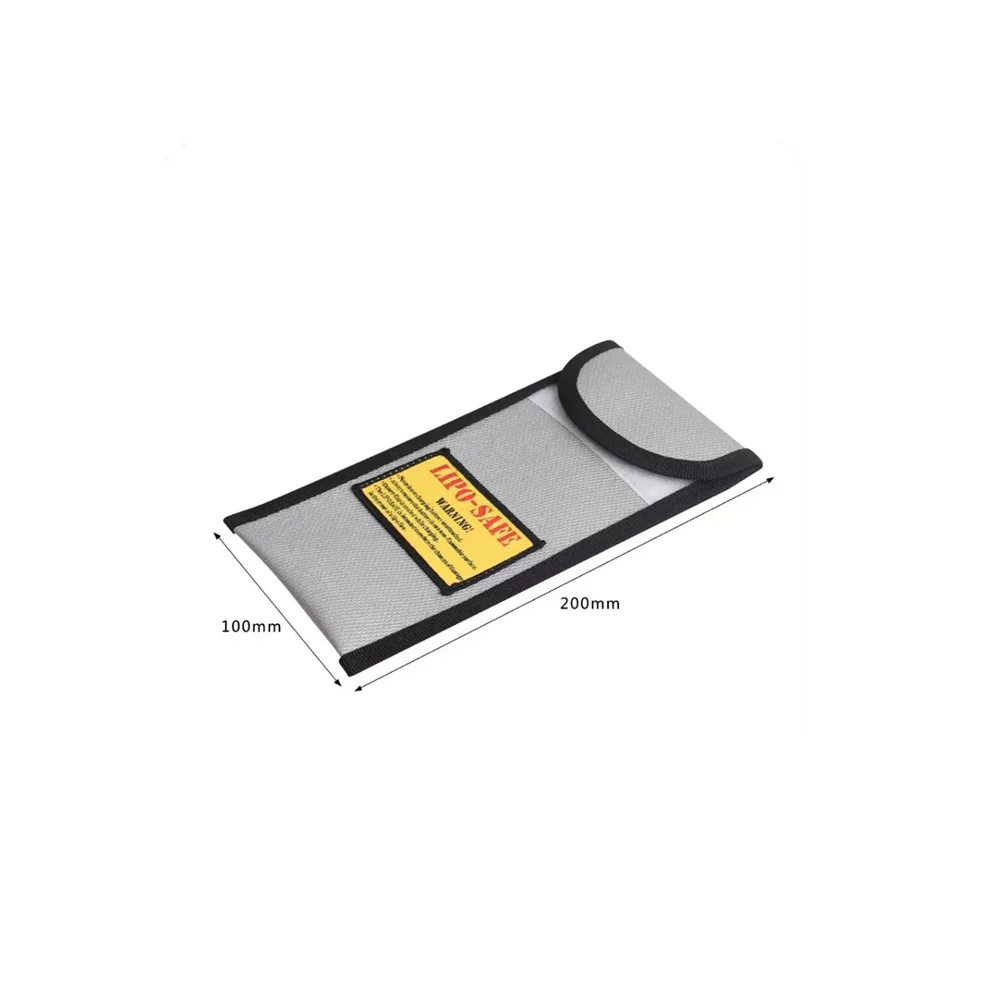 185x75x60mm Square RC LiPo Safe Bag Battery Safety Fireproof Explosionproof Guard Battery Protection Charging Sack For RC Toy