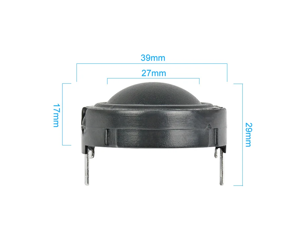 AIYIMA 2Pcs 1.5inch Audio Speakers 4Ohm 80W 25Core Fiber Membrane Rubidium Magnetic Speaker HiFi Enthusiasts Treble Tweeter Head
