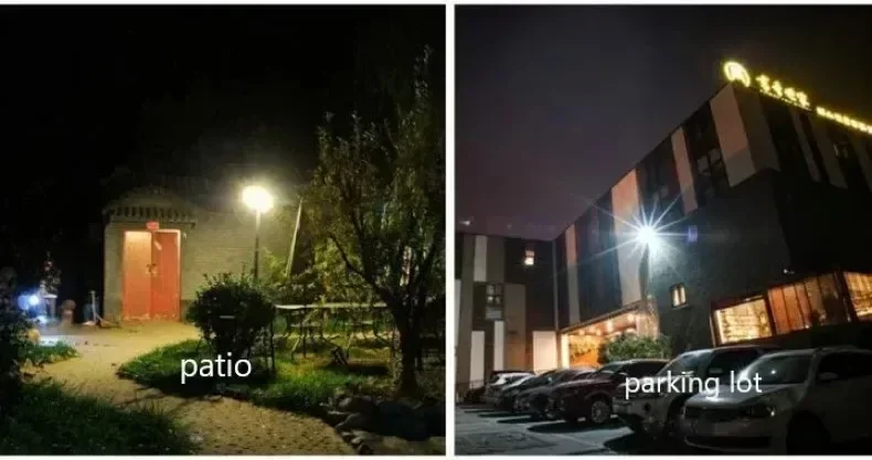 Powerful LED Solar Outdoor Led Courtyard Wall Lamp Rechargeable Human Body Induction Garden Terrace Garage Door Street Lighting