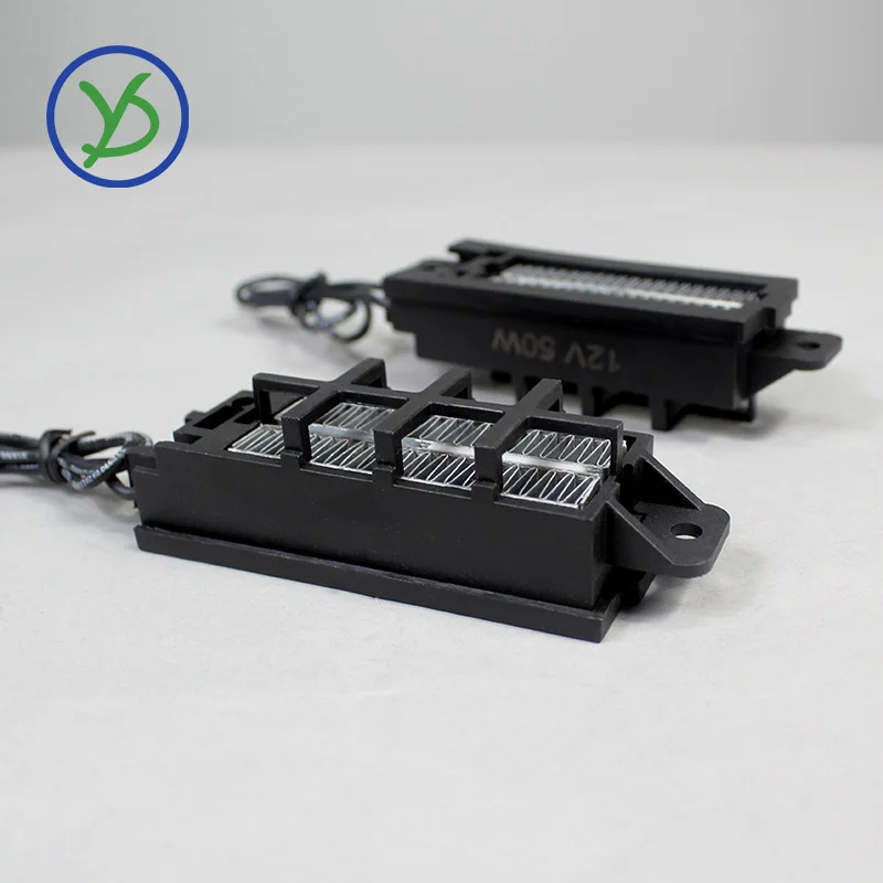 12V~220V 50W~200W Incubator Heater Thermostatic PTC Heater Ceramic Air Heater Conductive Type Heating Element 54B2-Z 92*31mm