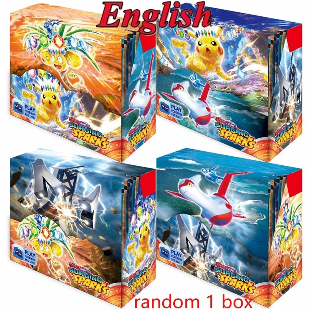 360pcs Poke Card Scarlet & Violet Prismatic Evolutions 360pcs Box English Booster Battle 151 Ultra Prism Booster Battle Card