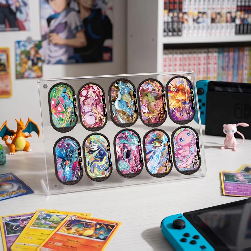 Korean 6 Star 스타태그 스타더스트 1탄 Superstar 슈퍼스타태그 StarDust Version1 Tagstar Disk Card Fit Pokmn Mezastar Kids Collectible Game Cards