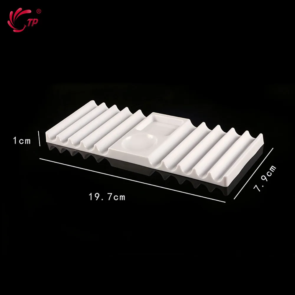 TP Dual Form Holder Plastic Pen Stand for Nail Art Tools Nail Brush Holder Storage Nail Extension Molds Holder Storage Rack Tool