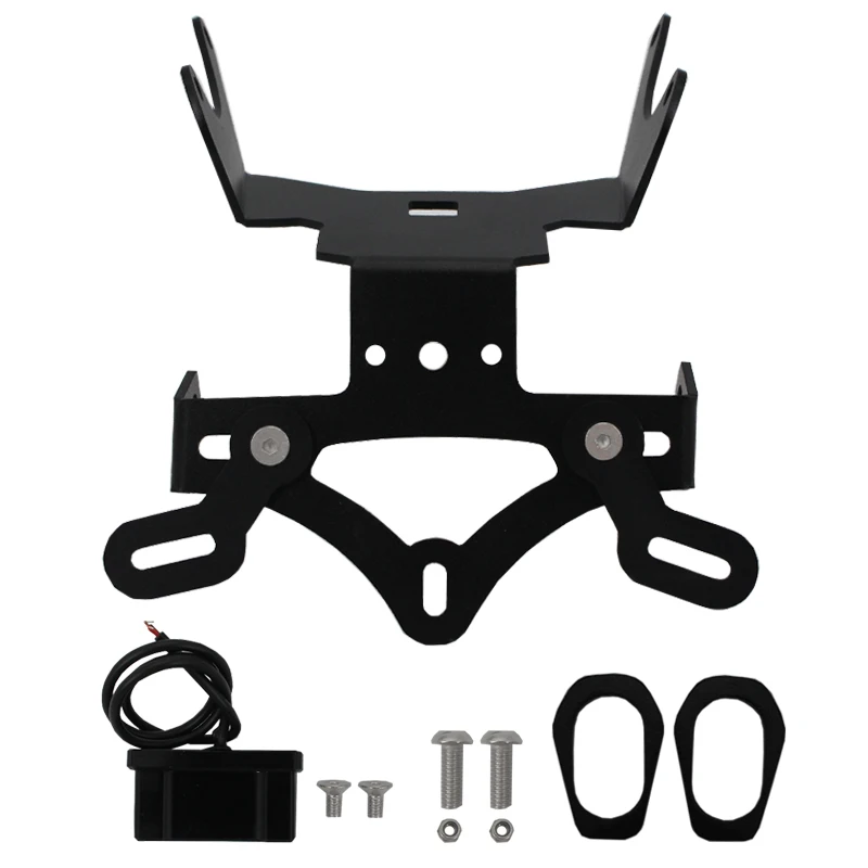 CB/CBR 650R Motorcycle License Plate Holder Tail Light Bracket Tidy Fender Eliminator For Honda CB650R CBR650R 2021-2025