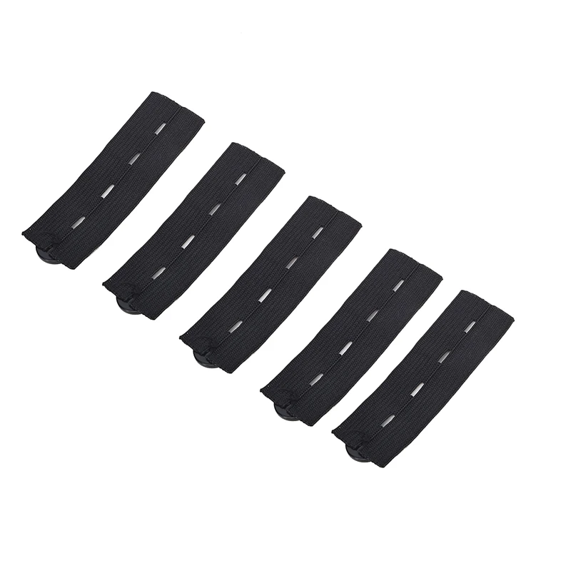 5pcs Pant Extender Belt Unisex Waist Band Tight Trousers Jeans Skirts Maternity Button Hooks Garment DIY Sewing Supplies