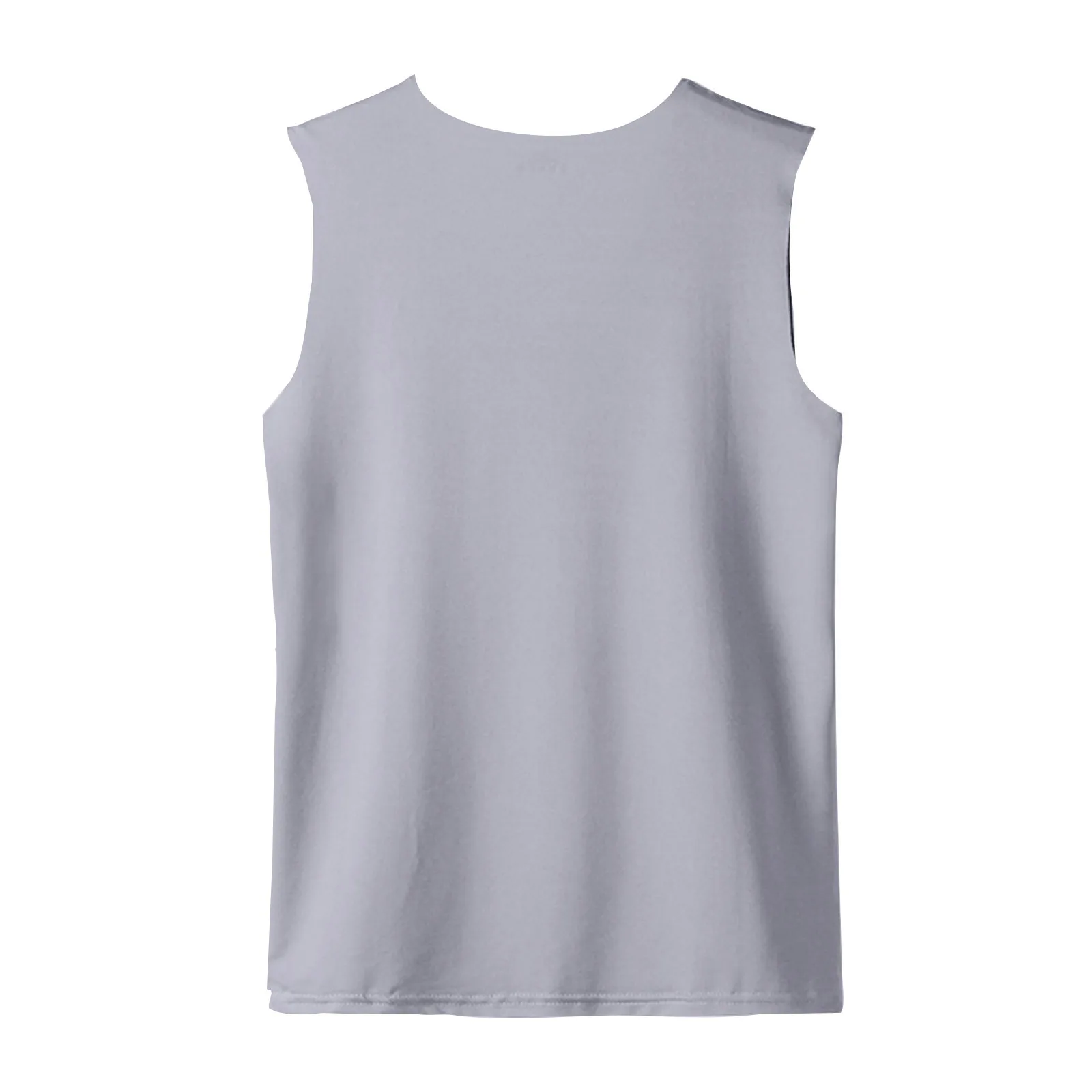 Men'S Top Men'S Summer Multi Color Sleeveless Vest Men'S Summer Ice Silk Traceless Thin Breathable Color V-Neck Sleeveless Top