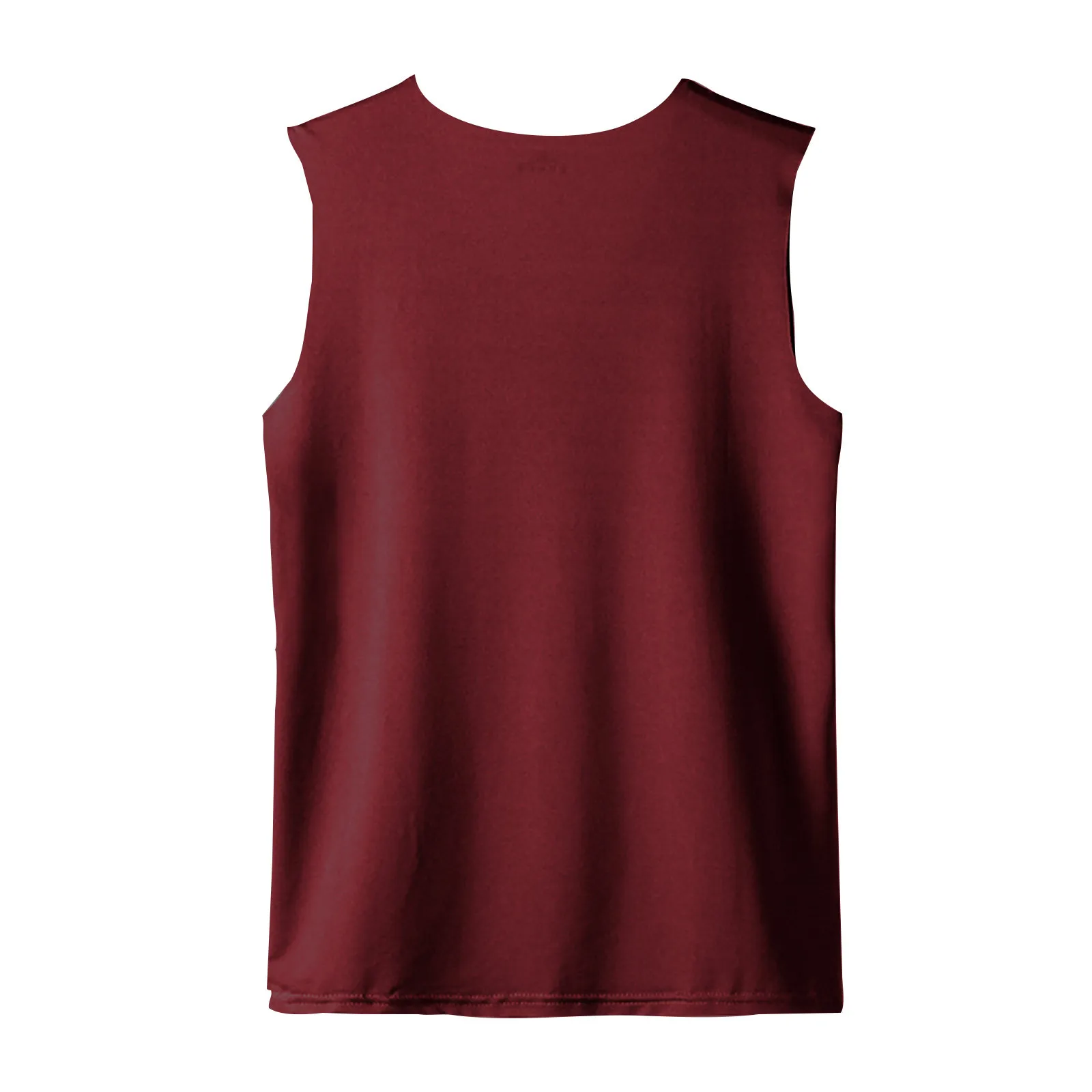 Men'S Top Men'S Summer Multi Color Sleeveless Vest Men'S Summer Ice Silk Traceless Thin Breathable Color V-Neck Sleeveless Top
