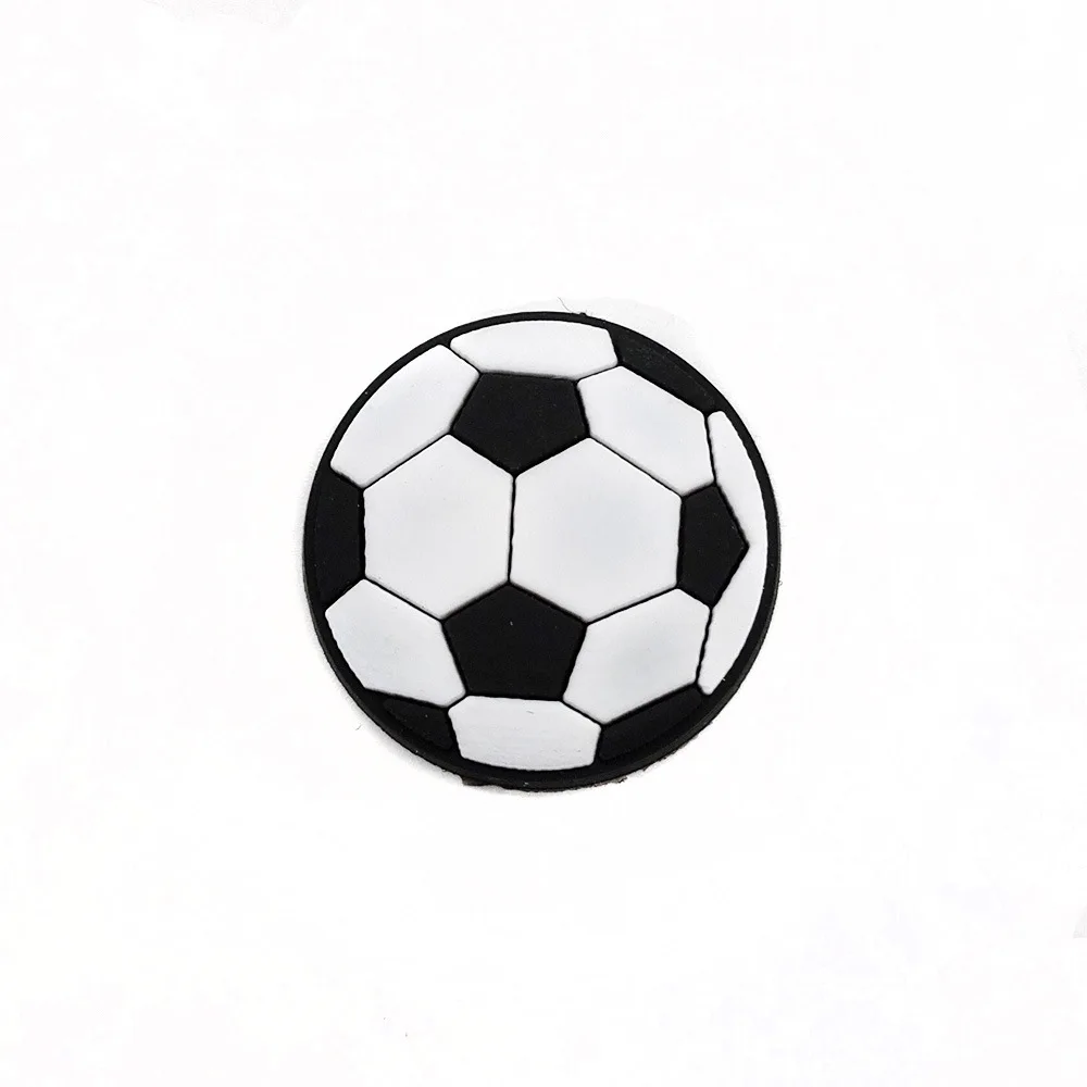 Sprot Soccer Football Shoe Charms Pin for Crocs Accessories Charms Clogs Slides DIY Shoe Decoration Buckle Party Gifts
