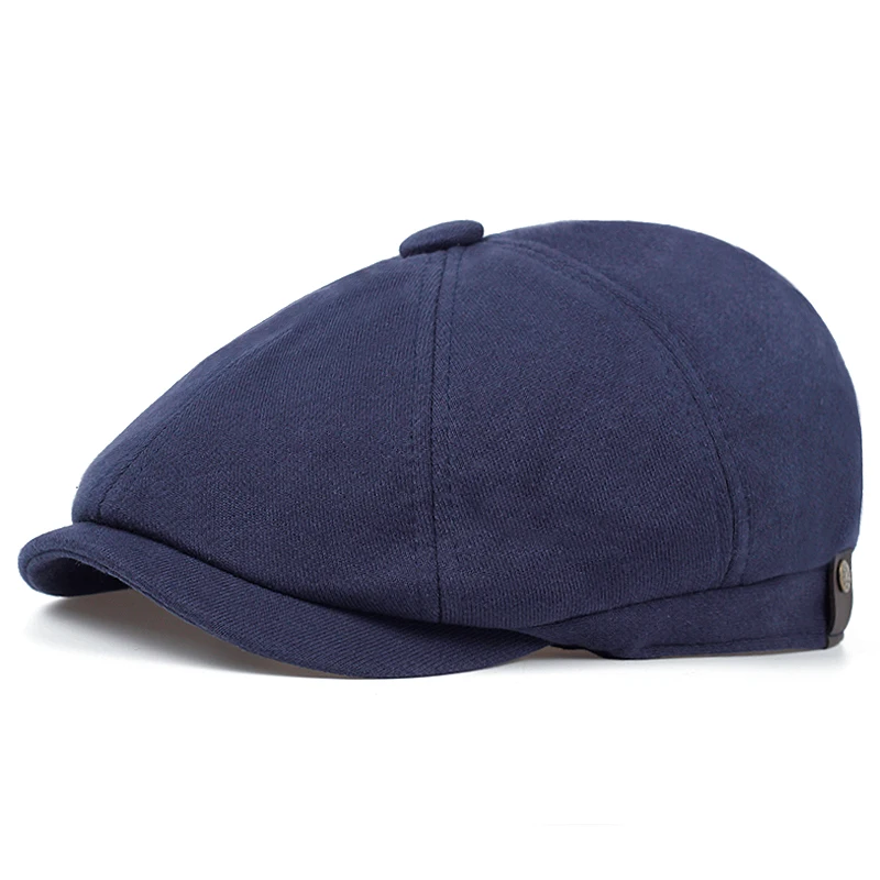 Retro Newsboy Caps Men Octagonal Hats British Painters Hats Autumn Winter Berets Herringbone Flat Caps Hip Hop Berets Gorras