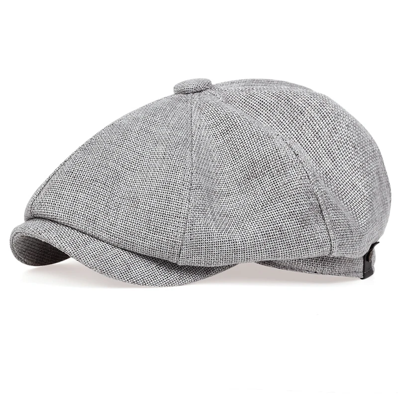 Retro Newsboy Caps Men Octagonal Hats British Painters Hats Autumn Winter Berets Herringbone Flat Caps Hip Hop Berets Gorras