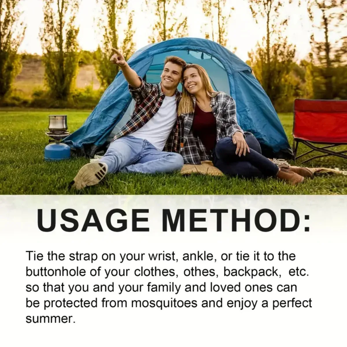 Lenovo Mosquito Repellent Wristband Ultrasonic Non-Chemical Sports Efficient Electronic Mosquito Killer Home Outdoor