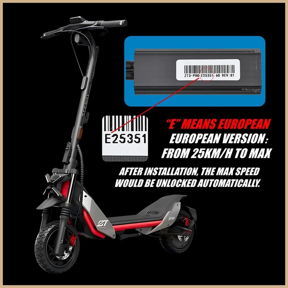 Speed Unlimiter for NINEBOT By SEGWAY MAX G3 ZT3 PRO F3 EU DE Electric Scooter Speed Limiter Release Device to Unlock Max Speed