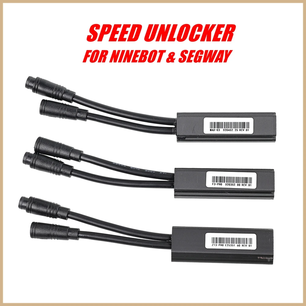 Speed Unlimiter for NINEBOT By SEGWAY MAX G3 ZT3 PRO F3 EU DE Electric Scooter Speed Limiter Release Device to Unlock Max Speed