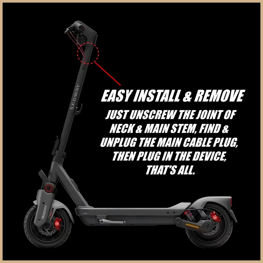 Speed Unlimiter for NINEBOT By SEGWAY MAX G3 ZT3 PRO F3 EU DE Electric Scooter Speed Limiter Release Device to Unlock Max Speed