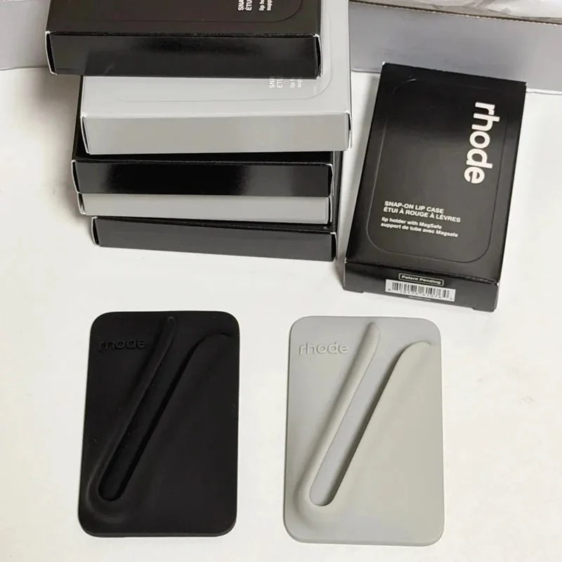 Hot Ribbon Toast Raspberry Espresso Lip Gloss Magnetic SNAP-ON LIP Case Holder for IPhone 17Air 16 15 Pro Max Plus Phone Cover