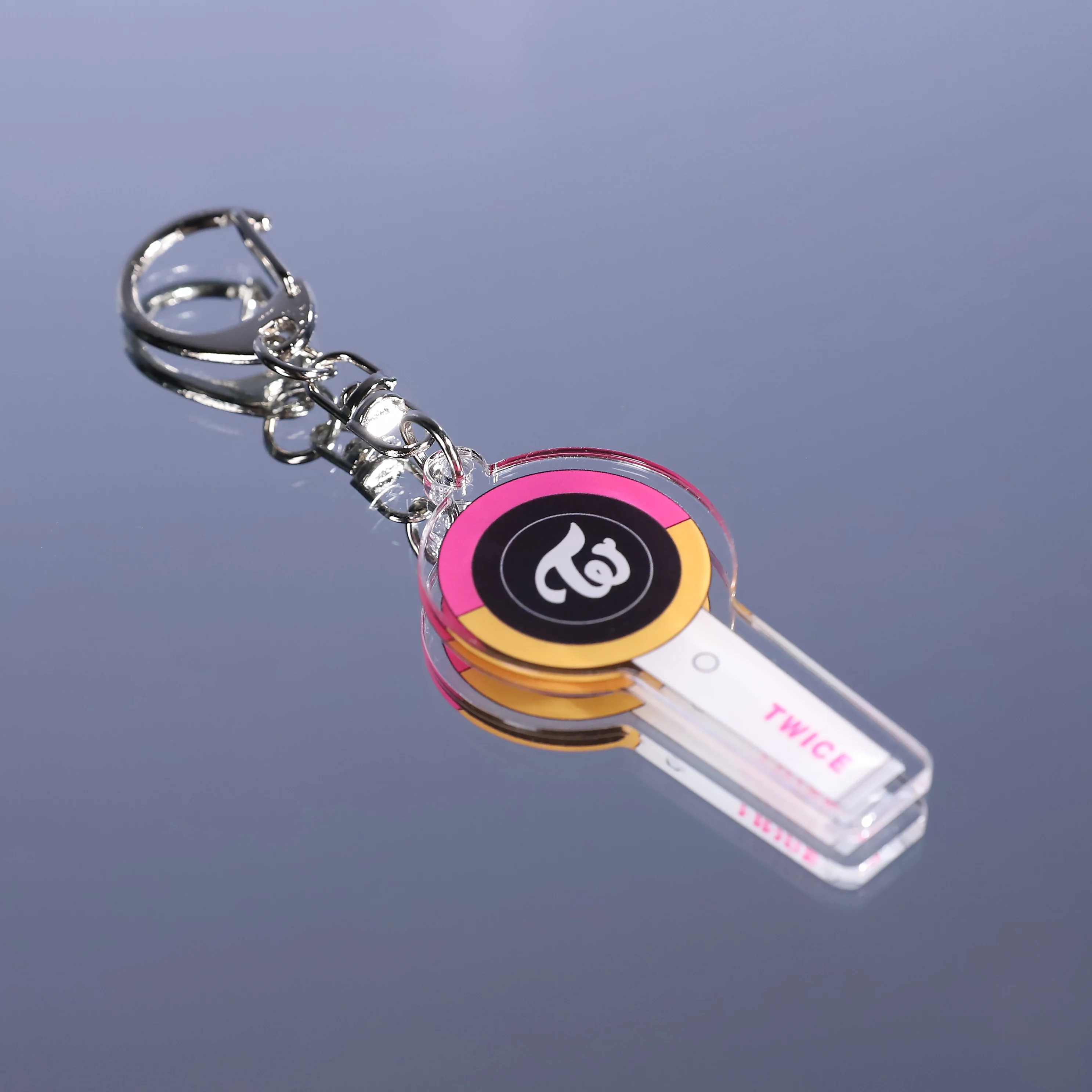 New Korean idol group star collection support high transparency double-sided laminated keychain pendant