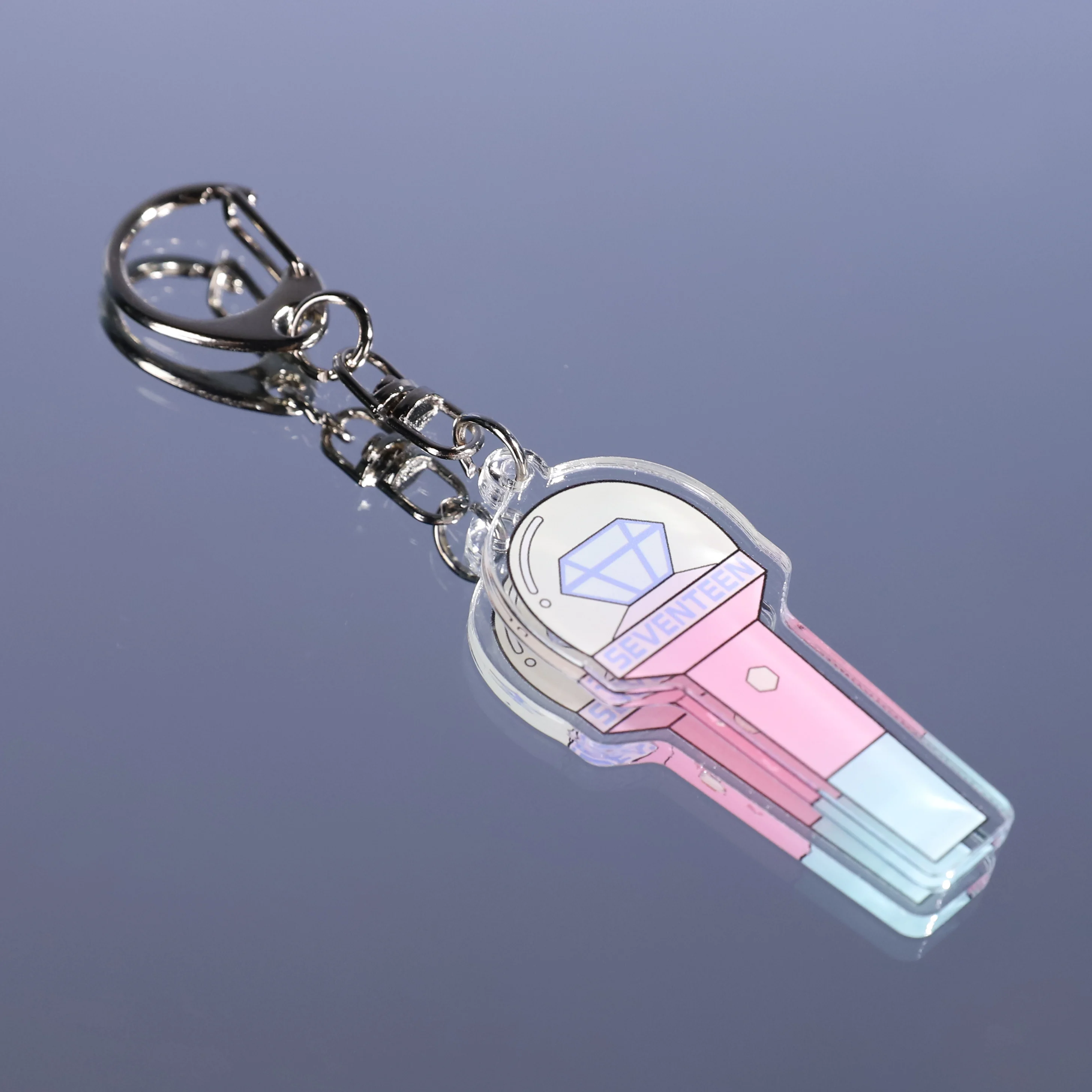 New Korean idol group star collection support high transparency double-sided laminated keychain pendant