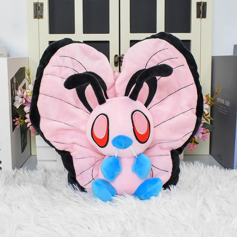 Pokemon Shiny Caterpie Butterfree Beedrill Plush Toys Kawaii Butterfree Ball Scizor Stuffed Animals Soft Peluche Dolls Gifts Kid